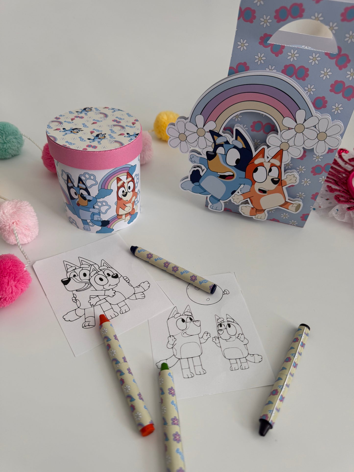 Pringles & Coloring Box