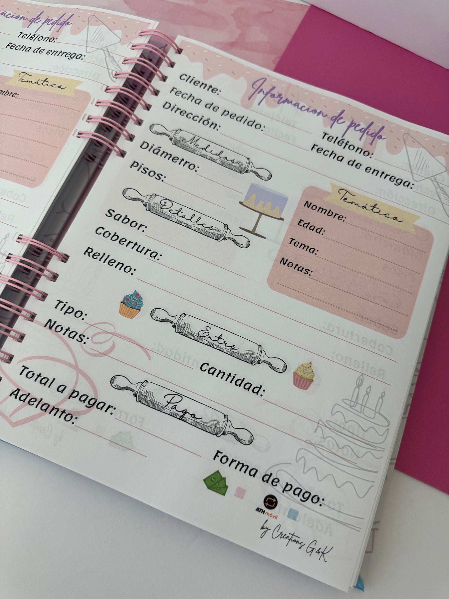 Agenda de Pedidos Repostera