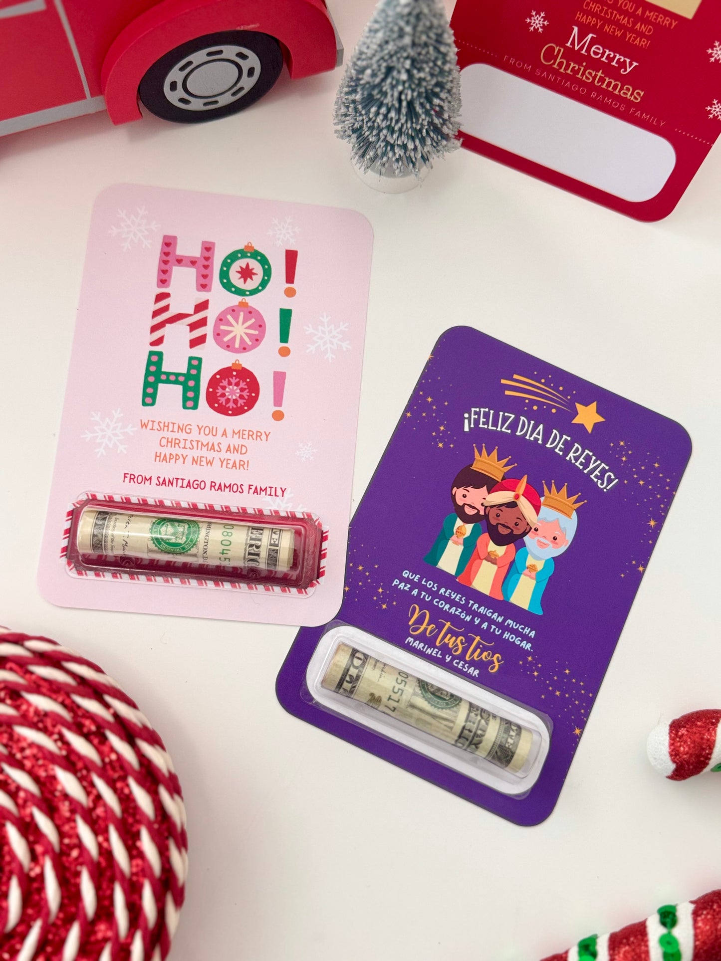 Tarjetas personalizadas para obsequiar dinero