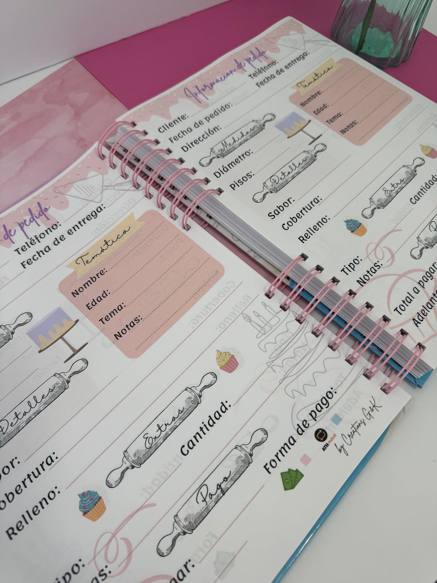 Agenda de Pedidos Repostera