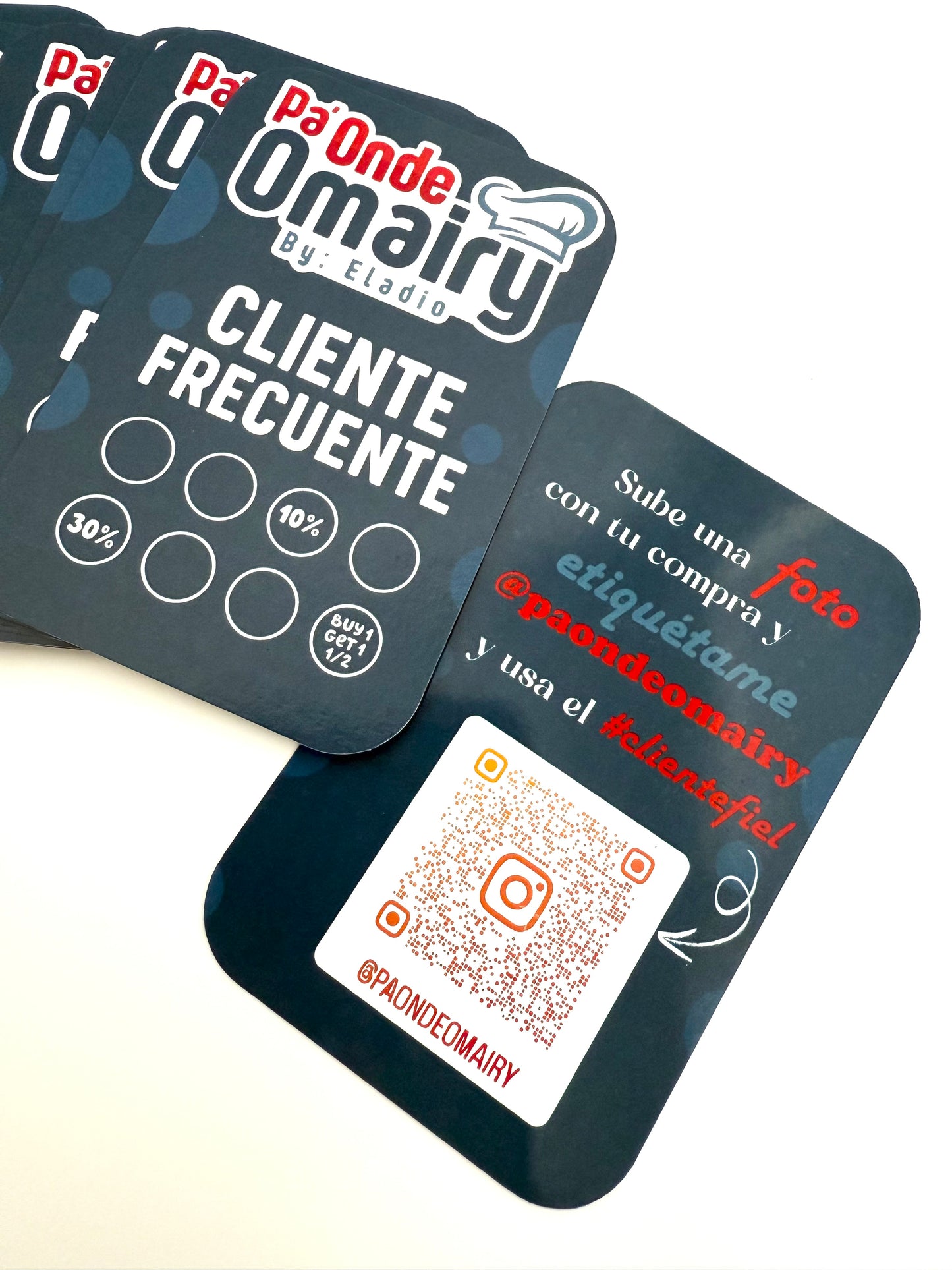 Tarjetas promocionales para negocios