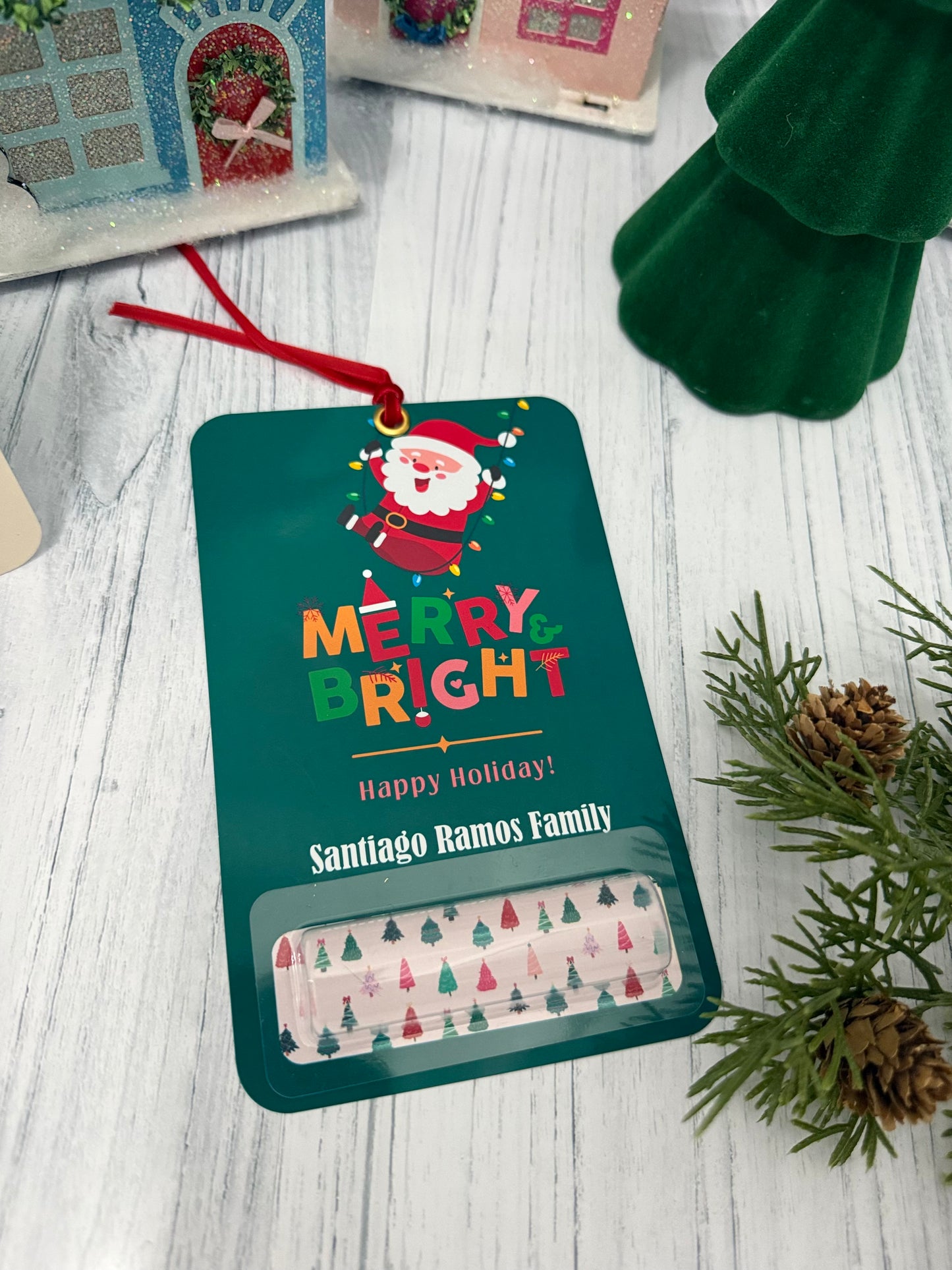 Tarjetas Navideñas Personalizadas obsequiar dinero (Christmas Money Holders)