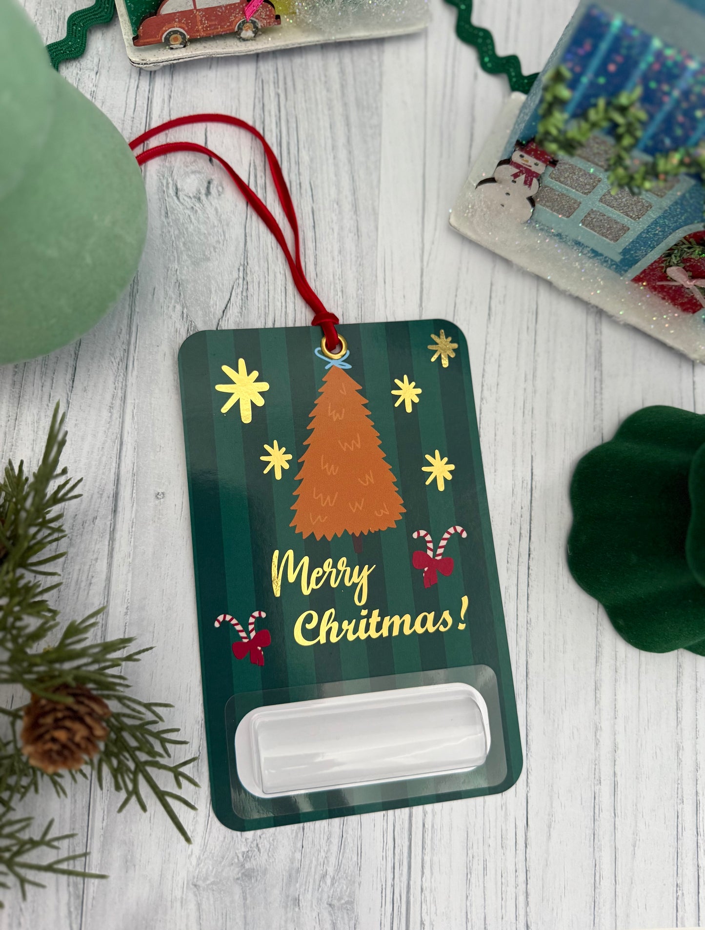 Tarjetas Navideñas Personalizadas obsequiar dinero (Christmas Money Holders)