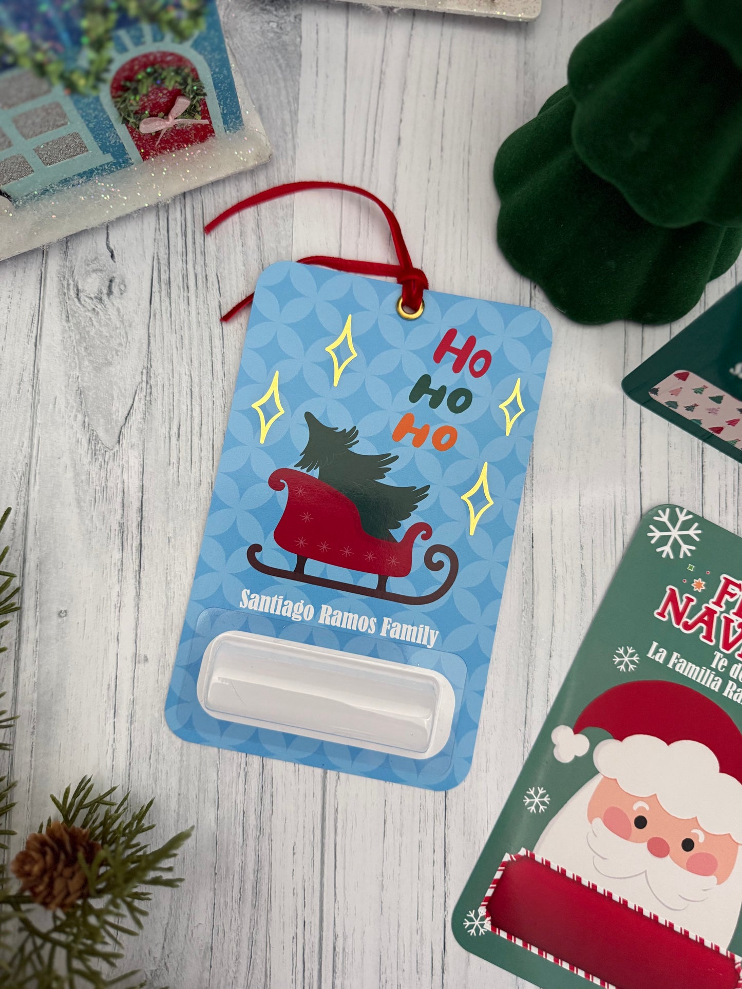 Tarjetas Navideñas Personalizadas obsequiar dinero (Christmas Money Holders)