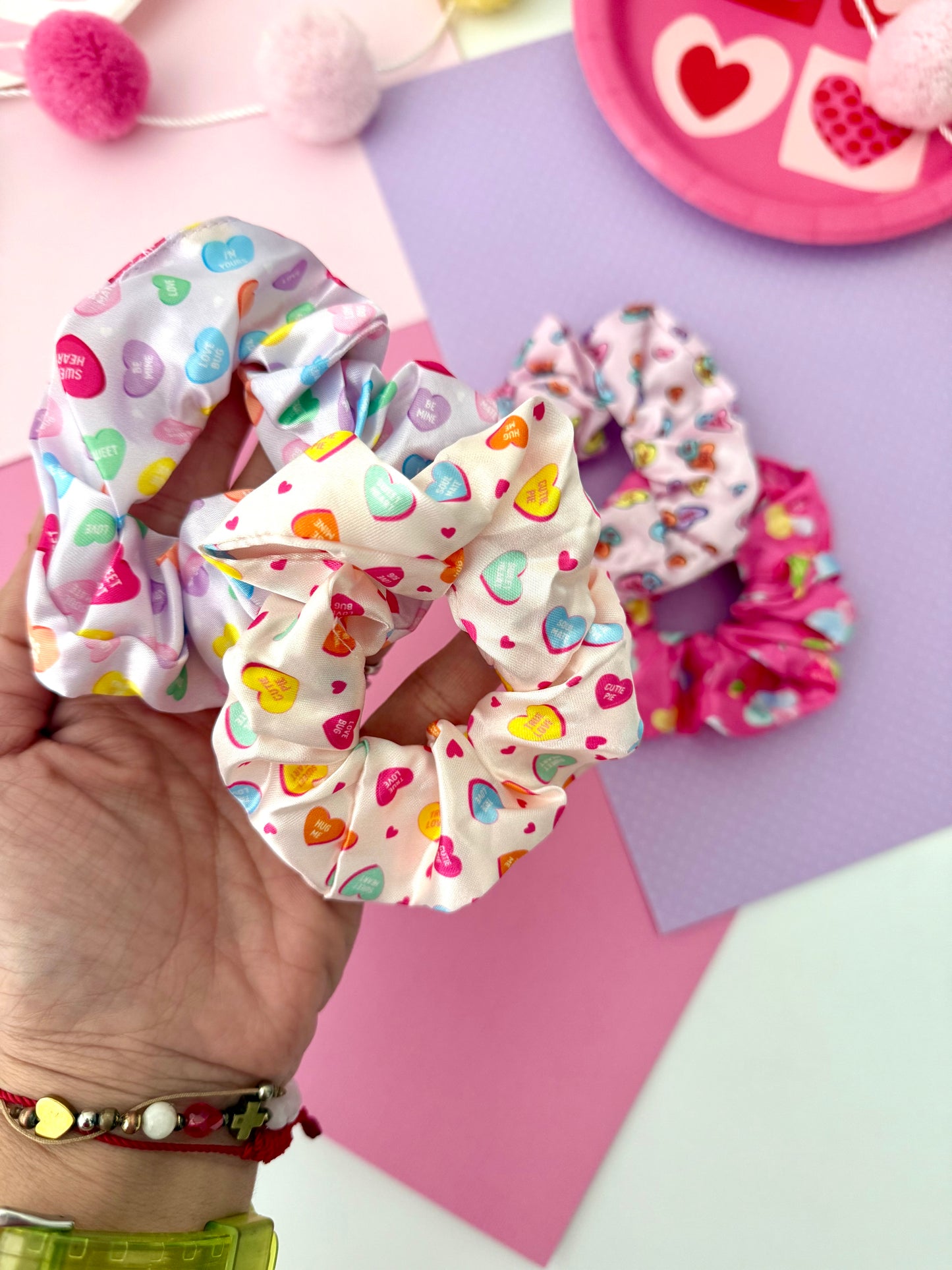 Scrunchie Valentine Card