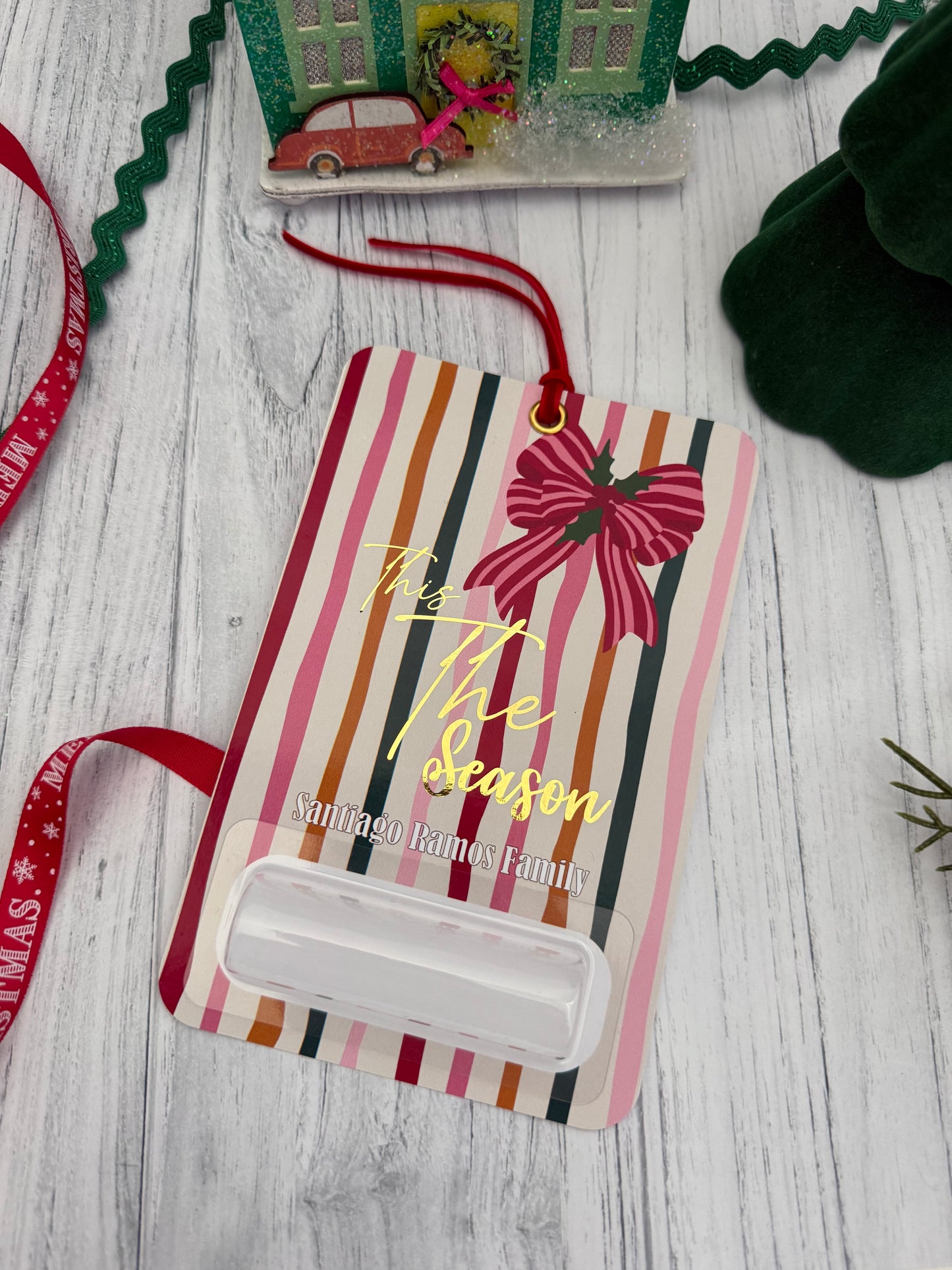 Tarjetas Navideñas Personalizadas obsequiar dinero (Christmas Money Holders)